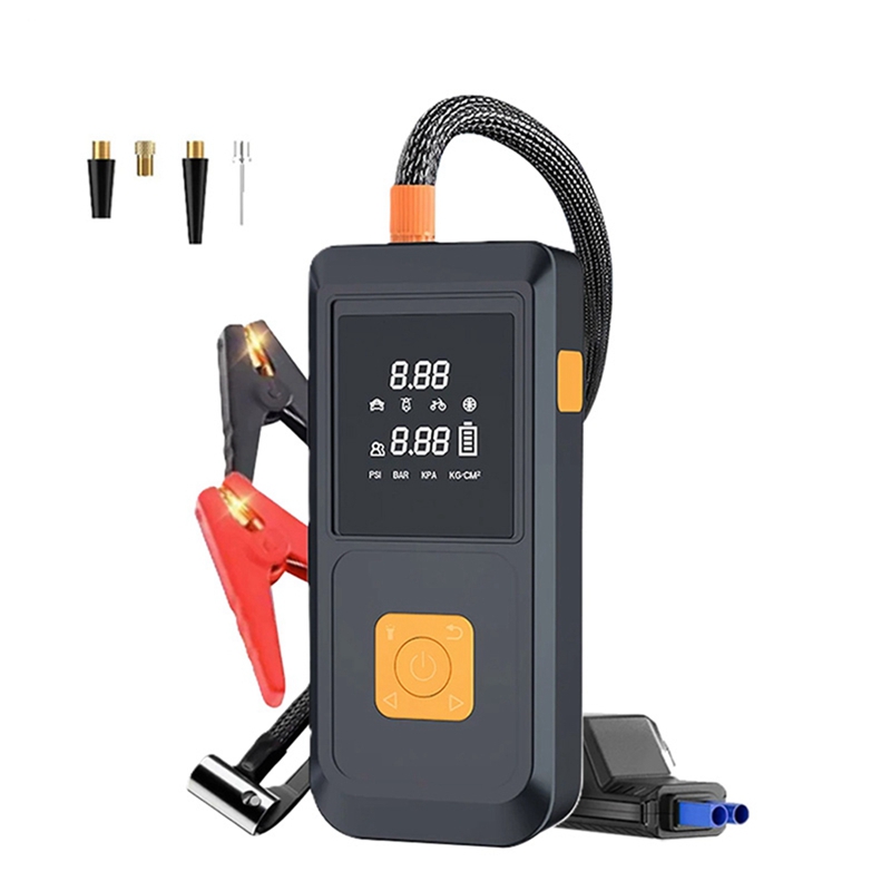 Portable Jump Starter - Hava pompası çok fonksiyonlu lastik şişirme