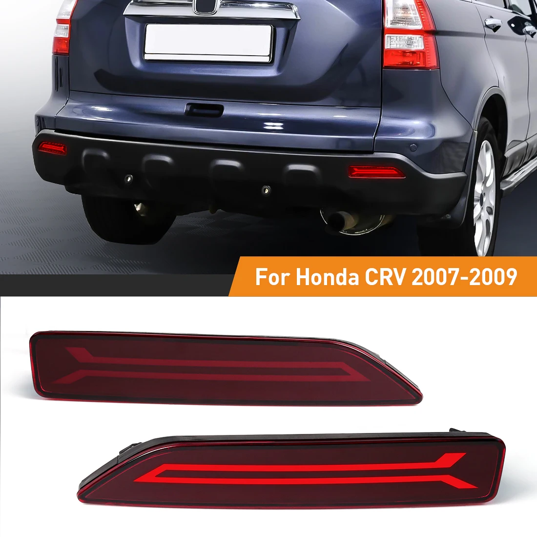 Car Accessories Honda Crv - LED arka tampon reflektör işıklar Honda