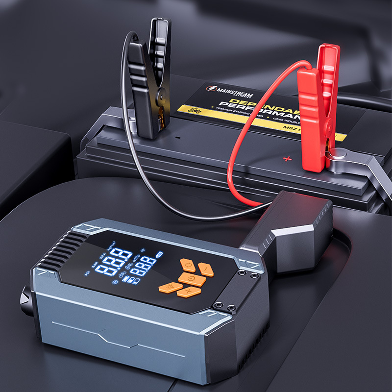 Portable Jump Starter - 4'ü 1 Arada Taşınabilir Akü Takviye