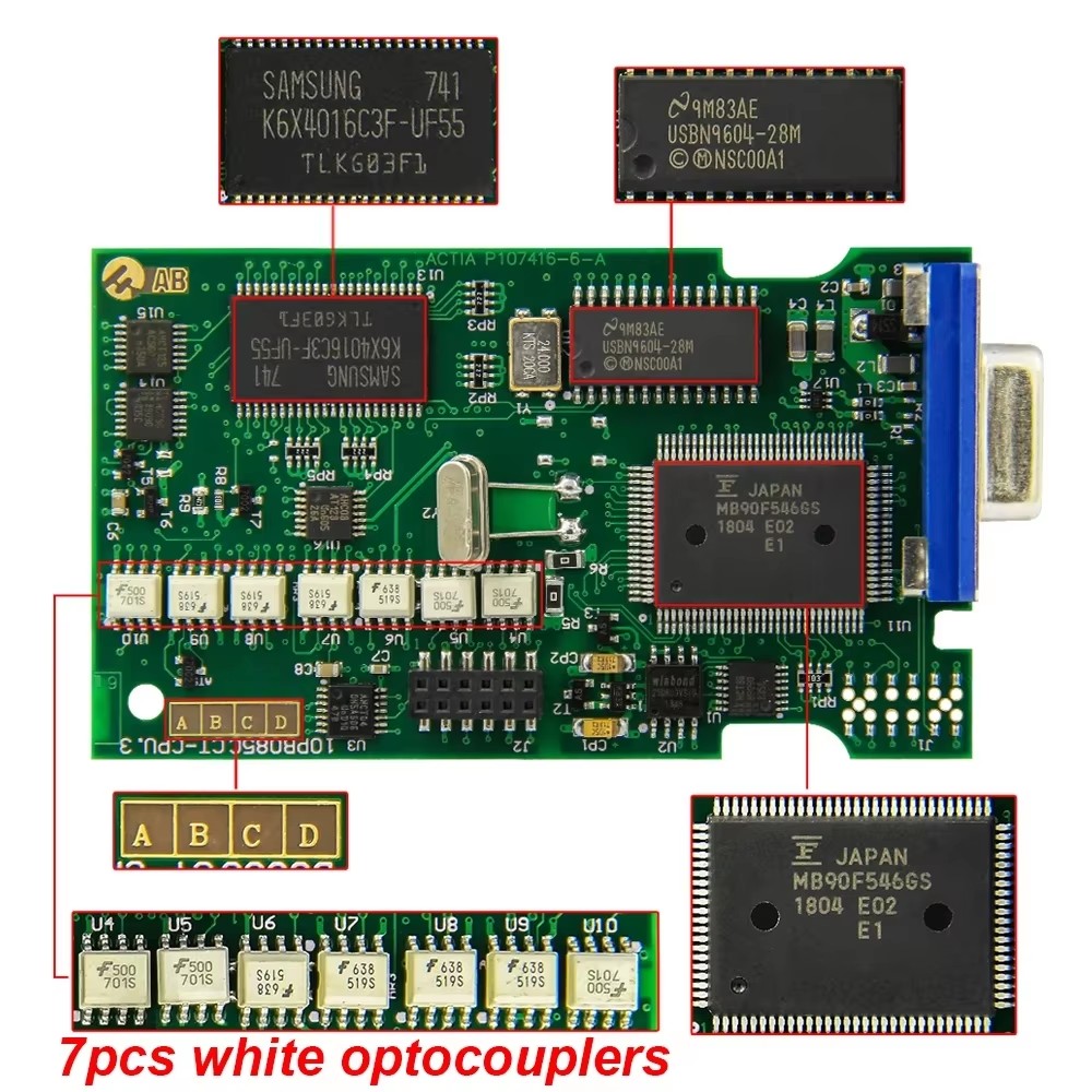 Obd2 Scanner - 2026 Tam Çipli 921815C PP2000 Diagbox