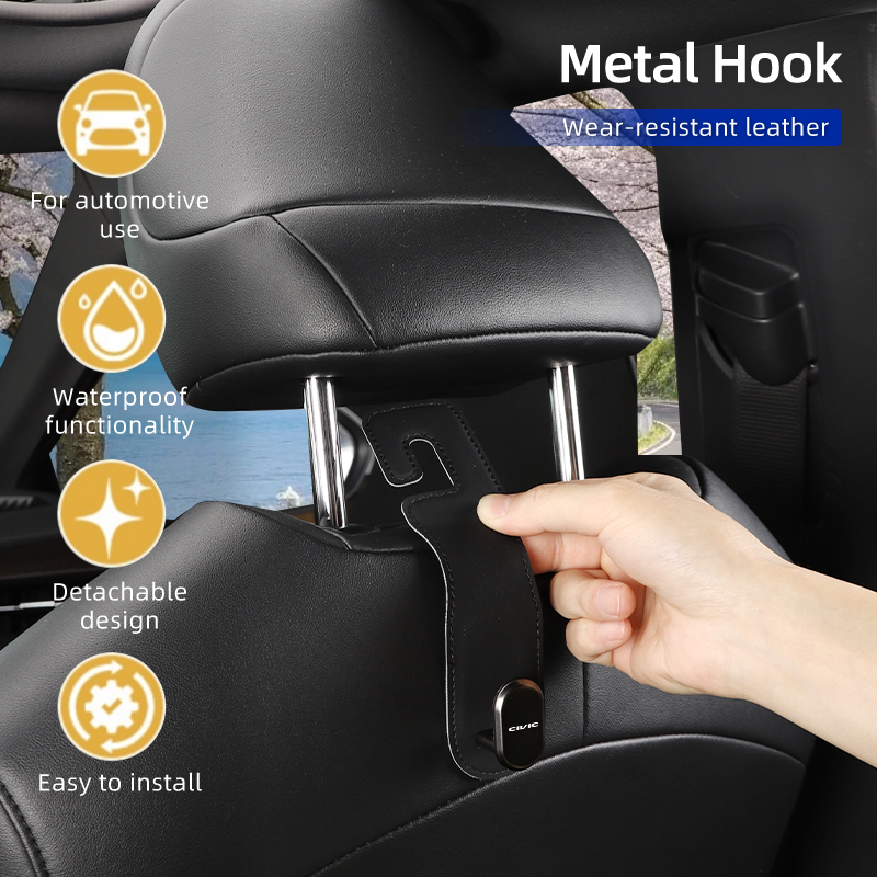 Car Accessories Honda Crv - Deri Araba Koltuğu Arka Kanca Depolama