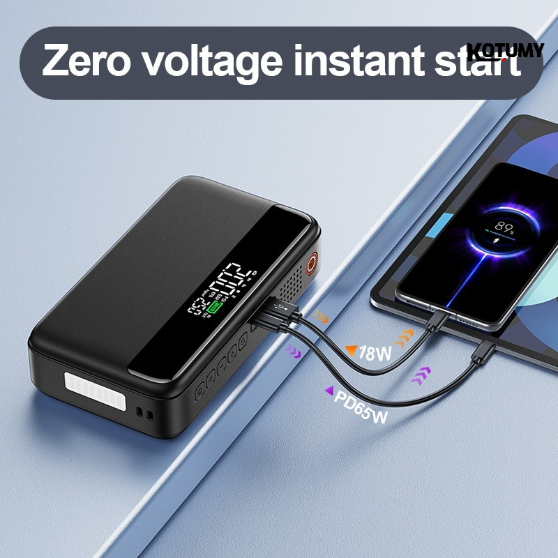 Çok Fonksiyonlu Hızlı Şarjlı A - Portable Jump Starter incelemesi ve fiyatı