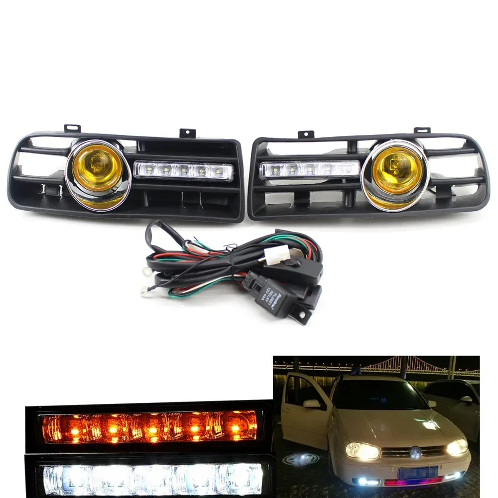 1 çift araba ön tampon far spo - Car Accessories For Road Trip incelemesi ve fiyatı