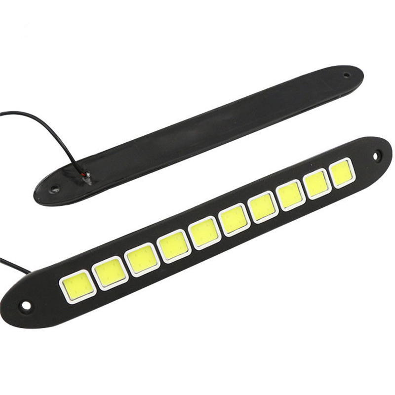 1/2 adet DRL COB Araba LED Gün - Car Accessories For Road Trip incelemesi ve fiyatı